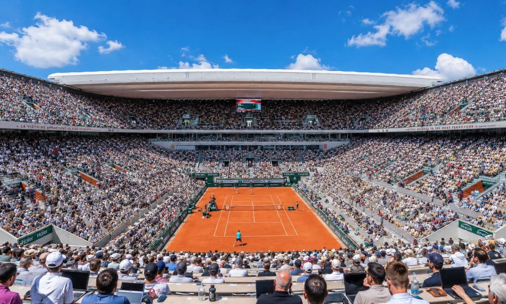 Roland Garros Hero-Bild (KI generiert)